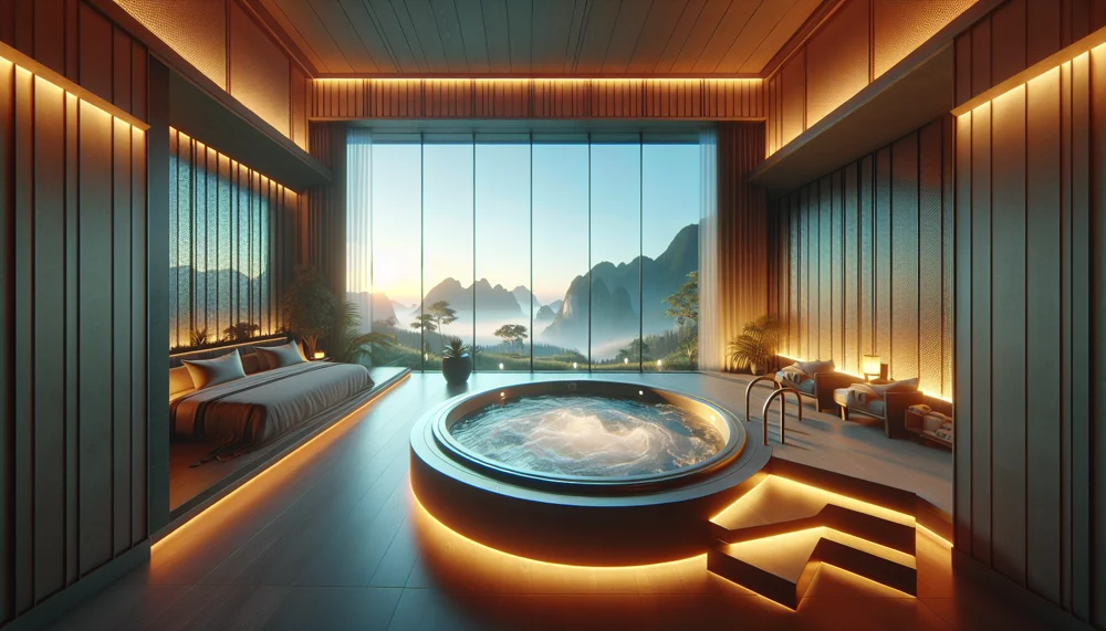 Hotell Med Jacuzzi På Rummet